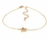 Armband aus 18 Karat vergoldetem Gold