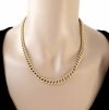 Goldene Kette Celebrity Vergoldete Halskette 14K XUPING