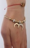 ARMBAND GOLD CELEBRITY EDELSTAHL
