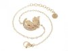 ARMBAND GOLD CELEBRITY EDELSTAHL