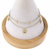 ARMBAND GOLD CELEBRITY EDELSTAHL