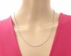 Gold vergoldete Kette 18 Karat Xuping