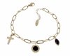 ARMBAND GOLD CELEBRITY EDELSTAHL