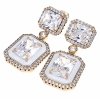 exklusive swarovski vergoldete ohrringe