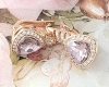 exklusive swarovski vergoldete ohrringe
