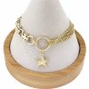 Armband aus 18 Karat vergoldetem Gold
