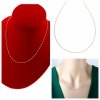 Gold vergoldete Kette 18 Karat Xuping