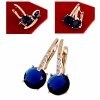 exklusive swarovski vergoldete ohrringe