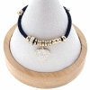 GOLDENES ARMBAND MIT EDELSTAHL