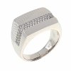 Goldring 20,30 mm. vergoldete Verlobung Xuping