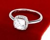 Goldring 18,60 mm. vergoldete Verlobung Xuping