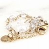 ARMBAND GOLD CELEBRITY EDELSTAHL
