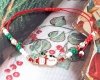 GOLDENES ARMBAND MIT EDELSTAHL