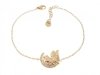 ARMBAND GOLD CELEBRITY EDELSTAHL