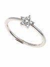 Goldring 18,60 mm. vergoldete Verlobung Xuping