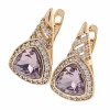 exklusive swarovski vergoldete ohrringe