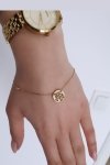 ARMBAND GOLD CELEBRITY EDELSTAHL