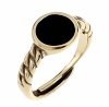 Ring 19,00 mm, goldener Edelstahl