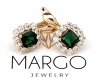 exklusive swarovski vergoldete ohrringe