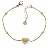 ARMBAND GOLD CELEBRITY EDELSTAHL