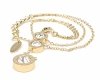 ARMBAND GOLD CELEBRITY EDELSTAHL
