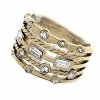 Ring 19,00 mm, goldener Edelstahl