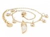 ARMBAND GOLD CELEBRITY EDELSTAHL