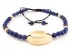 GOLDENES ARMBAND MIT EDELSTAHL
