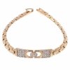 Armband aus 18 Karat vergoldetem Gold