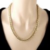 Goldene Kette Celebrity Vergoldete Halskette 14K XUPING