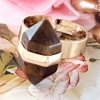Ring 18,30 mm, goldener Edelstahl