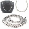 Gold vergoldete Kette 18 Karat Xuping