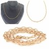 Gold vergoldete Kette 18 Karat Xuping