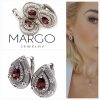 18k gold plated set pendant earrings xuping