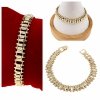 gold-plated 18k gold bracelet