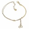 BRACELET GOLD CELEBRITY STAINLESS STEEL