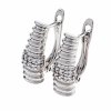 gold plated earrings with exclusive cubic zirconia