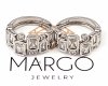 gold plated earrings with exclusive cubic zirconia