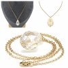 GOLD CHAIN NECKLACE celebrity STAINLESS STEEL