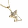 gold pendant 18k shiny xuping