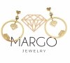 EARRINGS SILVER STAINLESS STEEL CELEBRITY