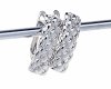 gold plated earrings with exclusive cubic zirconia