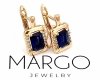 exclusive swarovski gold-plated earrings