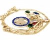 GOLD CHAIN NECKLACE celebrity STAINLESS STEEL