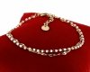 BRACELET GOLD CELEBRITY STAINLESS STEEL