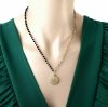 GOLD CHAIN NECKLACE celebrity STAINLESS STEEL