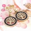 EARRINGS SILVER STAINLESS STEEL CELEBRITY