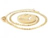GOLD CHAIN NECKLACE celebrity STAINLESS STEEL