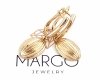 gold plated earrings with exclusive cubic zirconia