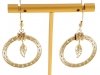 EARRINGS SILVER STAINLESS STEEL CELEBRITY